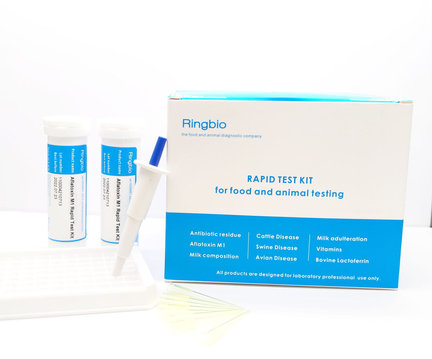 QuaTest BTSM 4-in-1 Test Kit (Beta/Tetra/Sulfa/Macro)