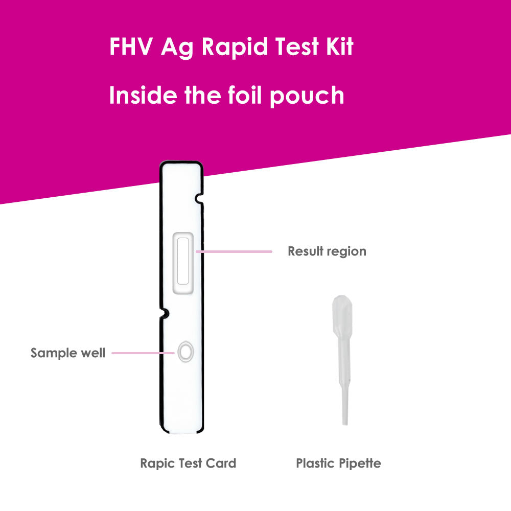 Feline Herpes Virus (FHV) Ag Rapid Test Kit