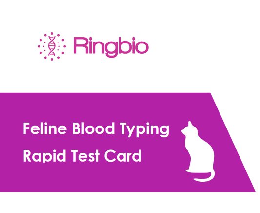 Feline Blood Typing Kit, cat blood typing, type A, B and AB