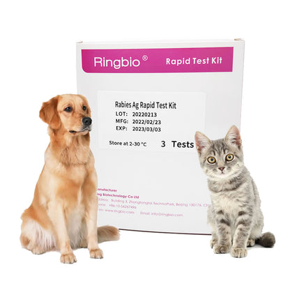 Rabies Antigen Rapid Test Kit, Rabies Ag Rapid Test Card