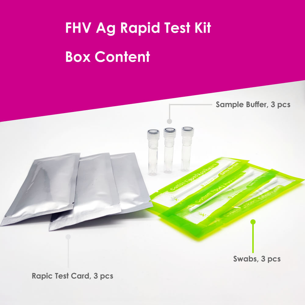 Feline Herpes Virus (FHV) Ag Rapid Test Kit