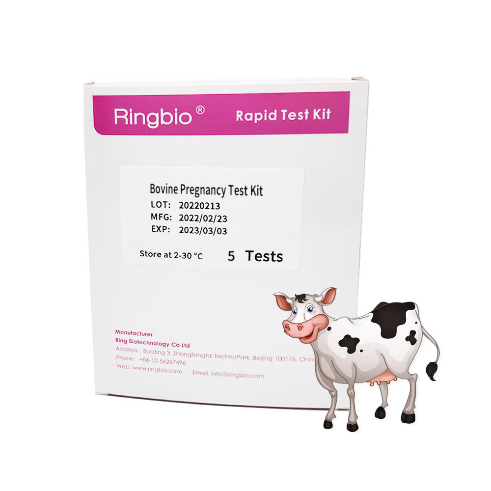 Bovine Whole Blood Pregnancy Rapid Test Kit, Cattle pregnancy test, Cow pregnancy test kit